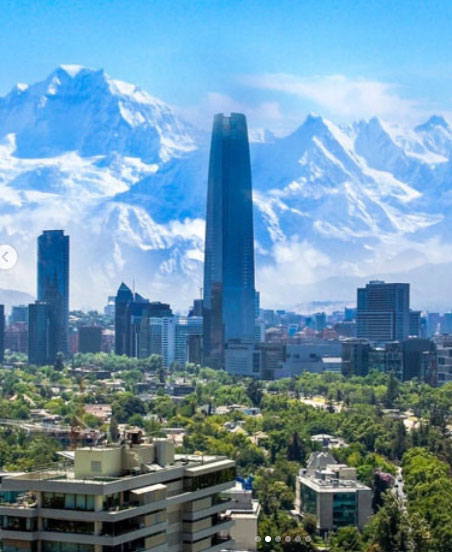 Passagem Aérea para Santiago do Chile